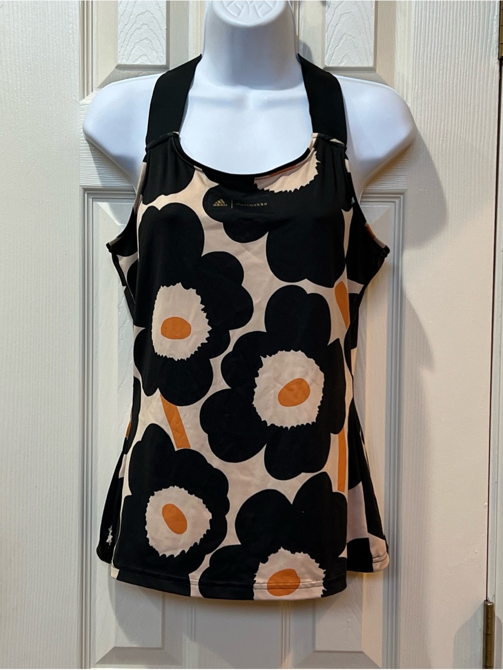 Adidas x Marimekko Primeblue Tennis Y-Tank Top Womens Small Performance